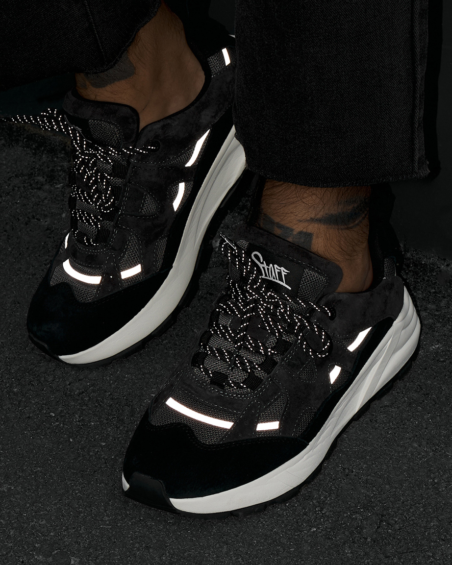 Buty sportowe Staff black & gray reflective