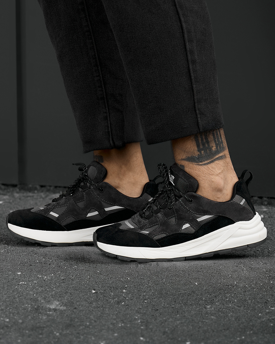 Buty sportowe Staff black & gray reflective