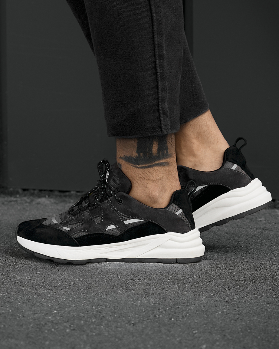 Buty sportowe Staff black & gray reflective
