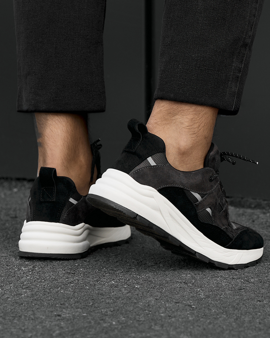 Buty sportowe Staff black & gray reflective