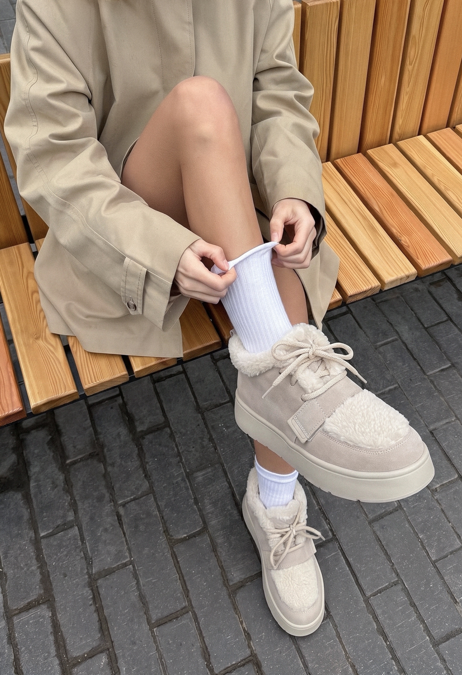 Buty damskie Staff beige