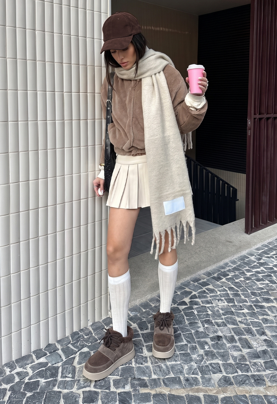 Buty damskie Staff brown