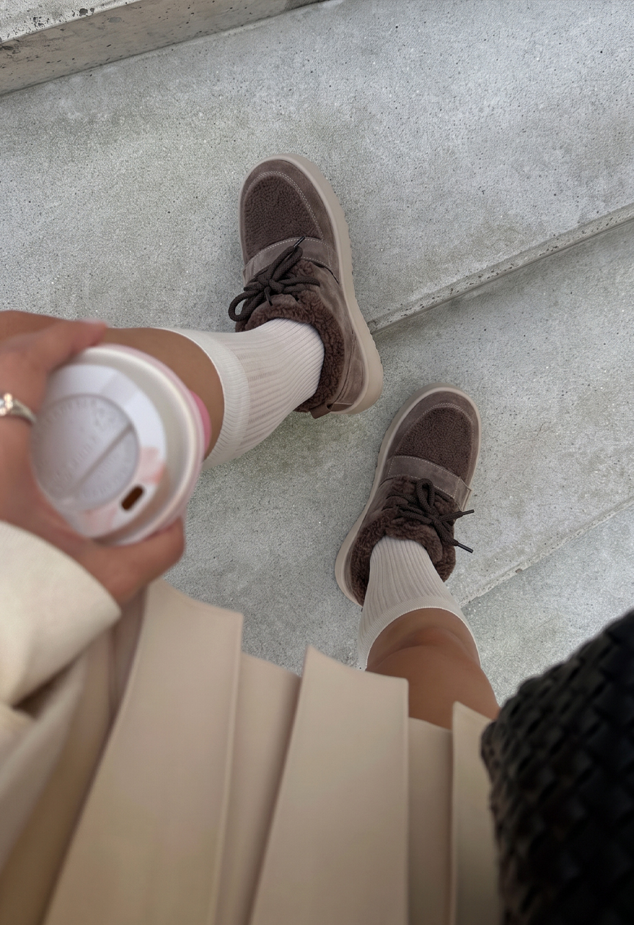 Buty damskie Staff brown