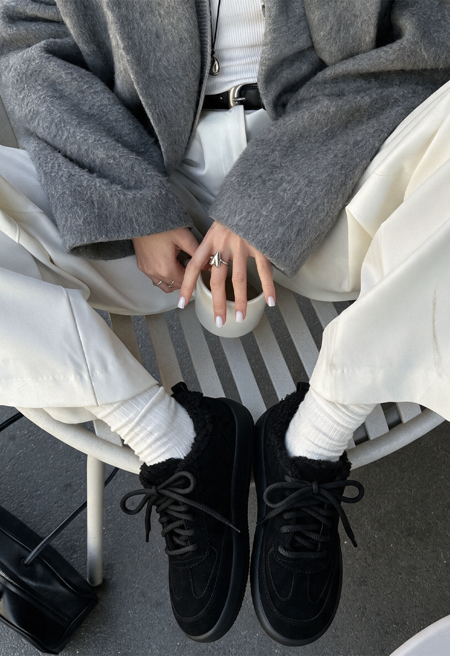 Buty damskie Staff black