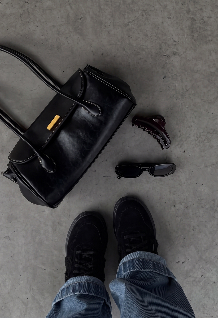 Buty damskie Staff black