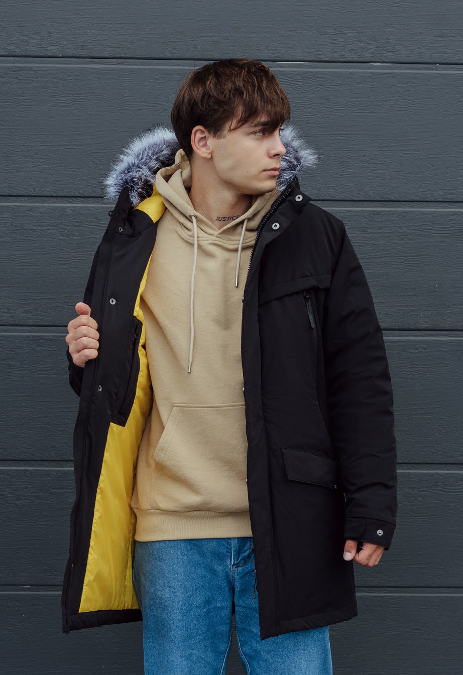Parka zimowa Staff artika black