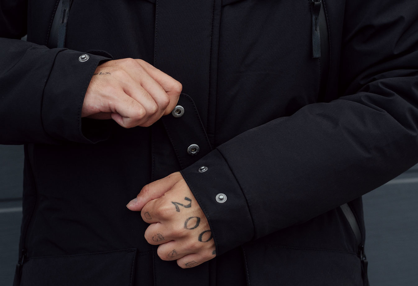 Parka zimowa Staff artika black