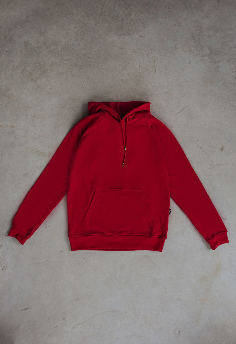 Bluza z kapturem Staff red basic