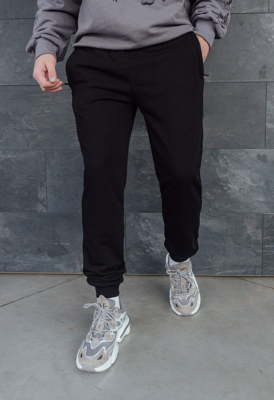 Spodnie dresowe Staff basic black