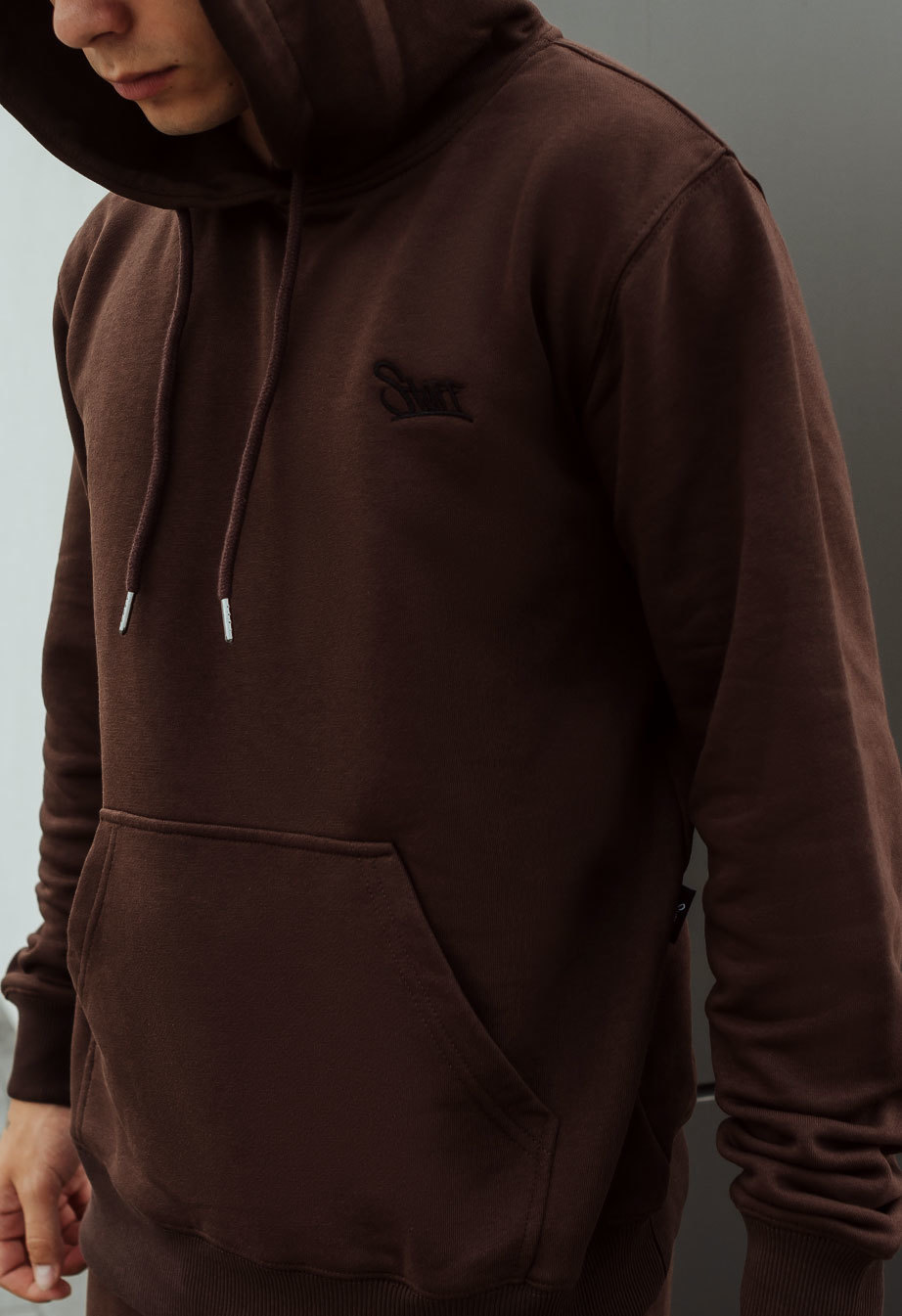 Dres sportowy Staff me brown logo