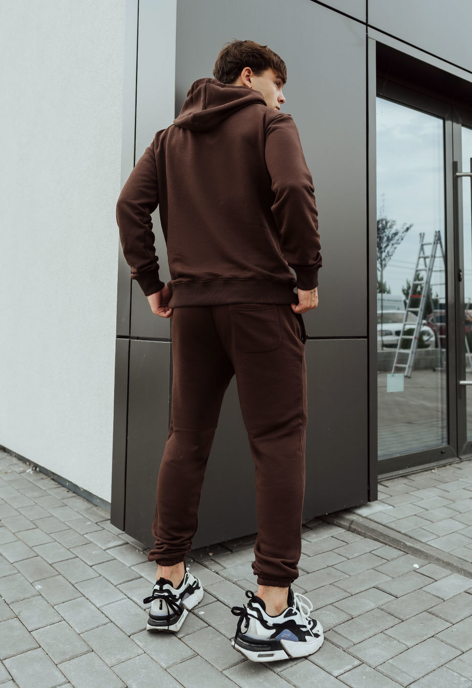 Dres sportowy Staff me brown logo