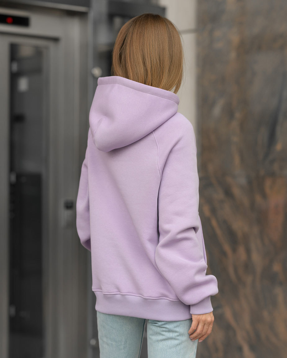 Damska bluza Staff original violet oversize fleece