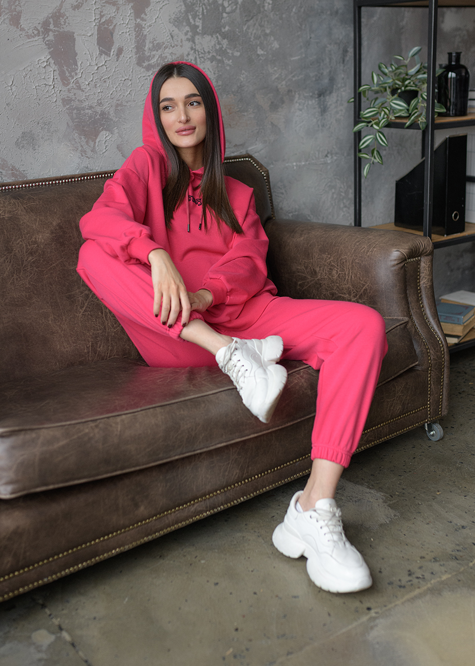 Damski dres Staff bi crimson oversize