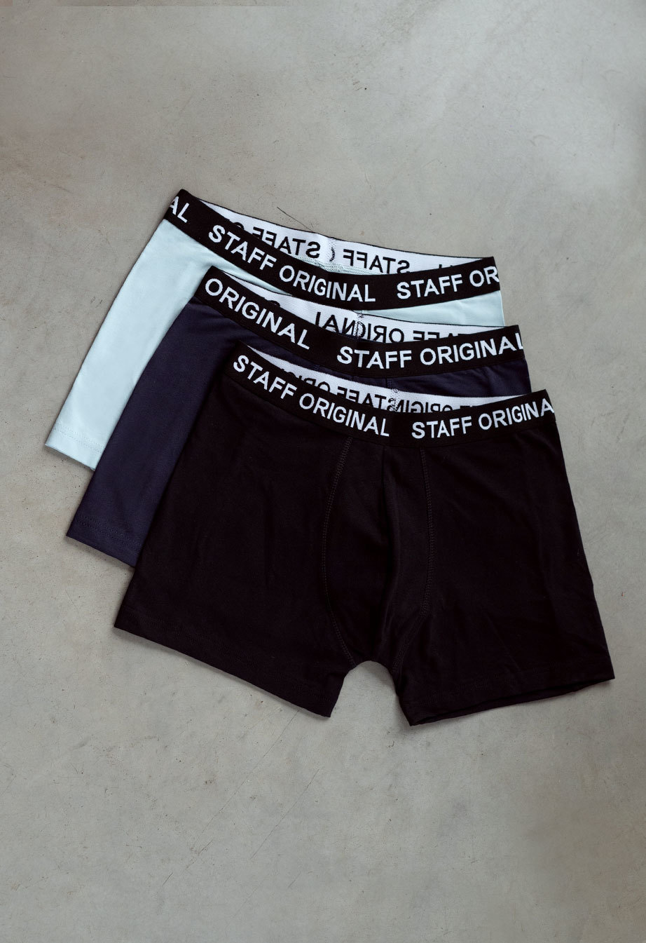 Majtki Staff black/light blue/navy