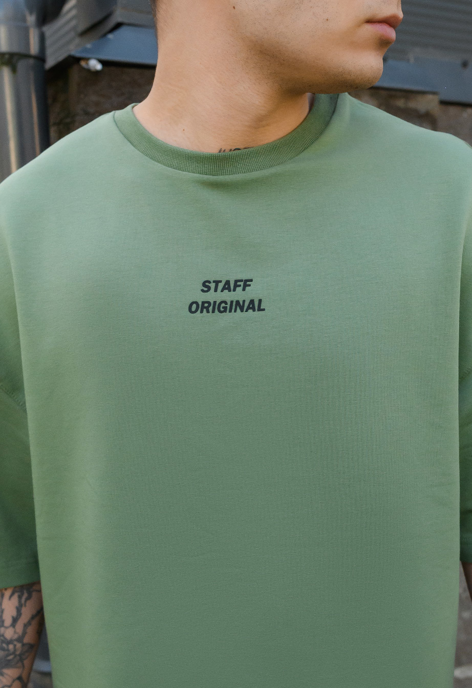 Letni komplet koszulka + spodenki Staff no green oversize