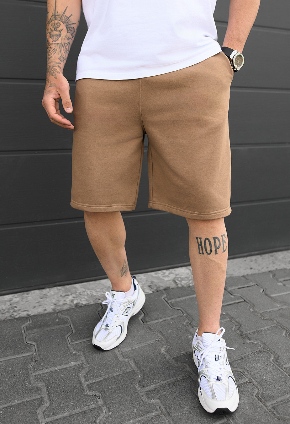 Spodenki Staff nes brown