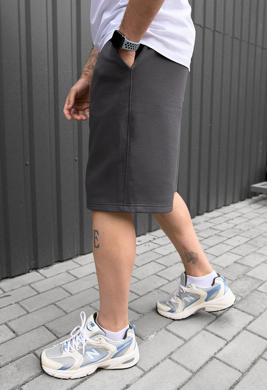 Spodenki Staff nes dark gray