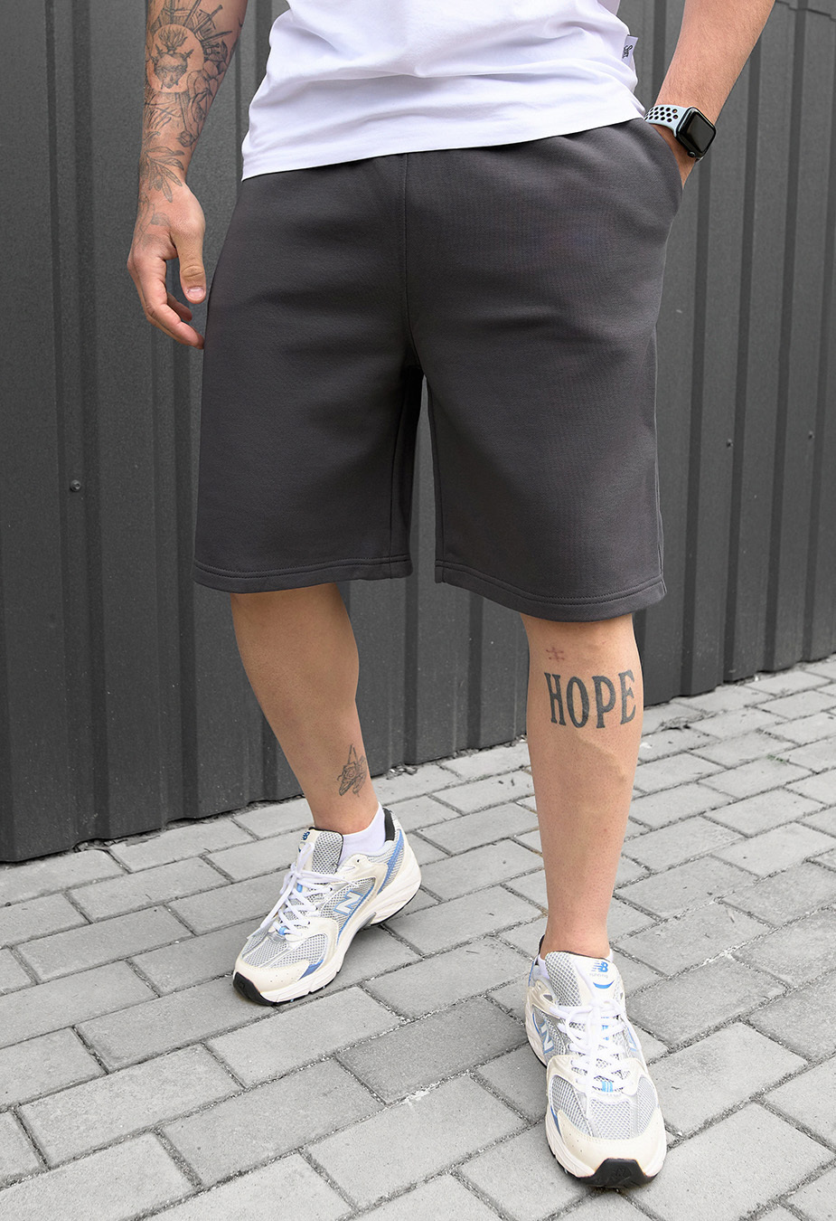 Spodenki Staff nes dark gray