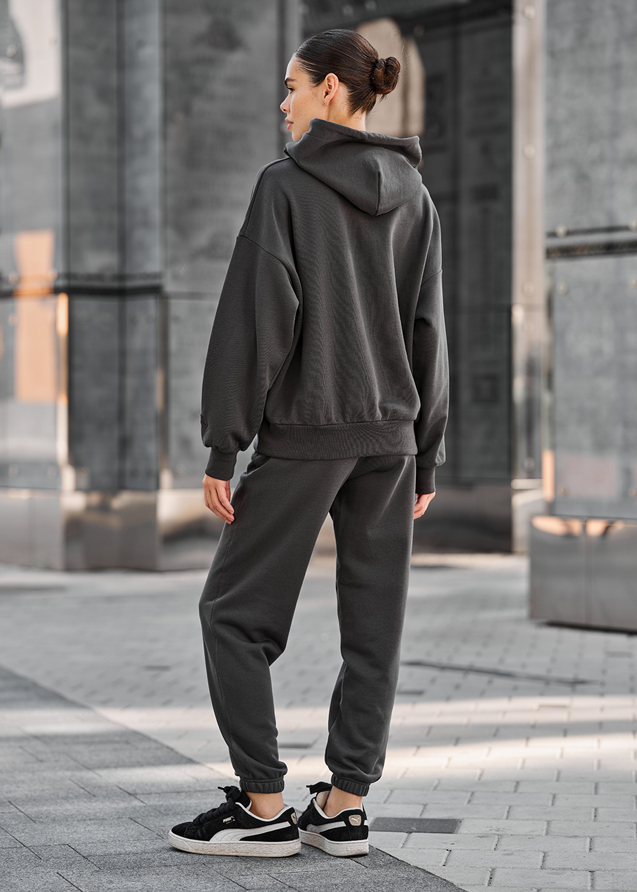 Damski dres Staff po dark gray oversize