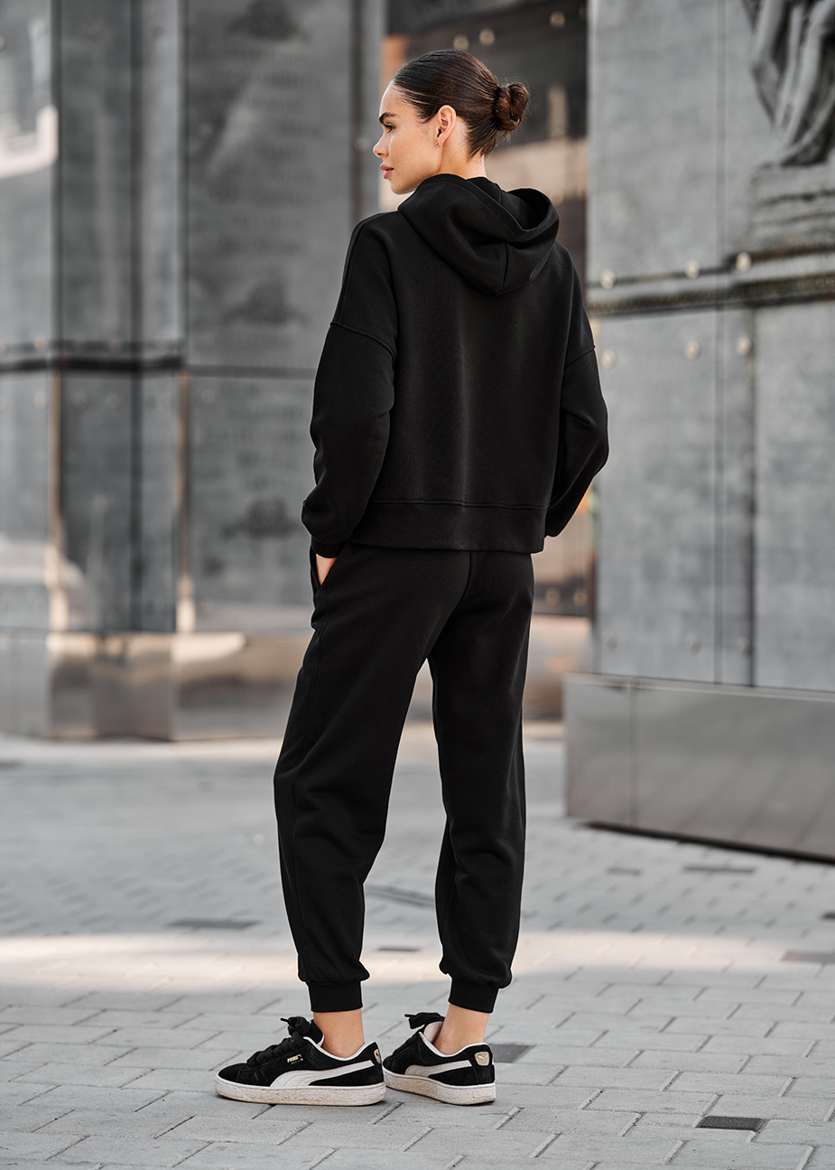 Damski dres sportowy Staff sola black oversize