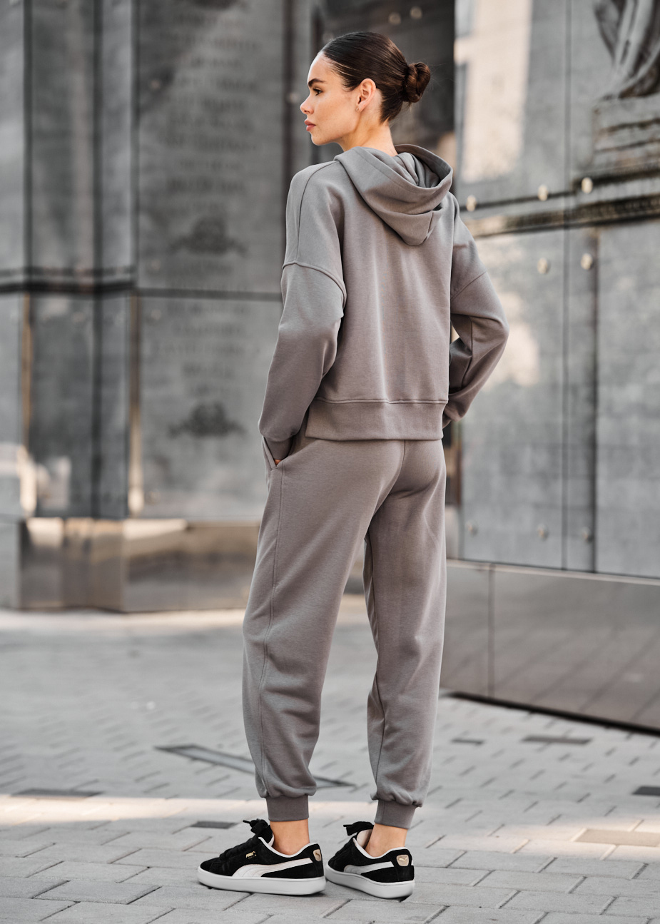 Damski dres sportowy Staff sola gray oversize