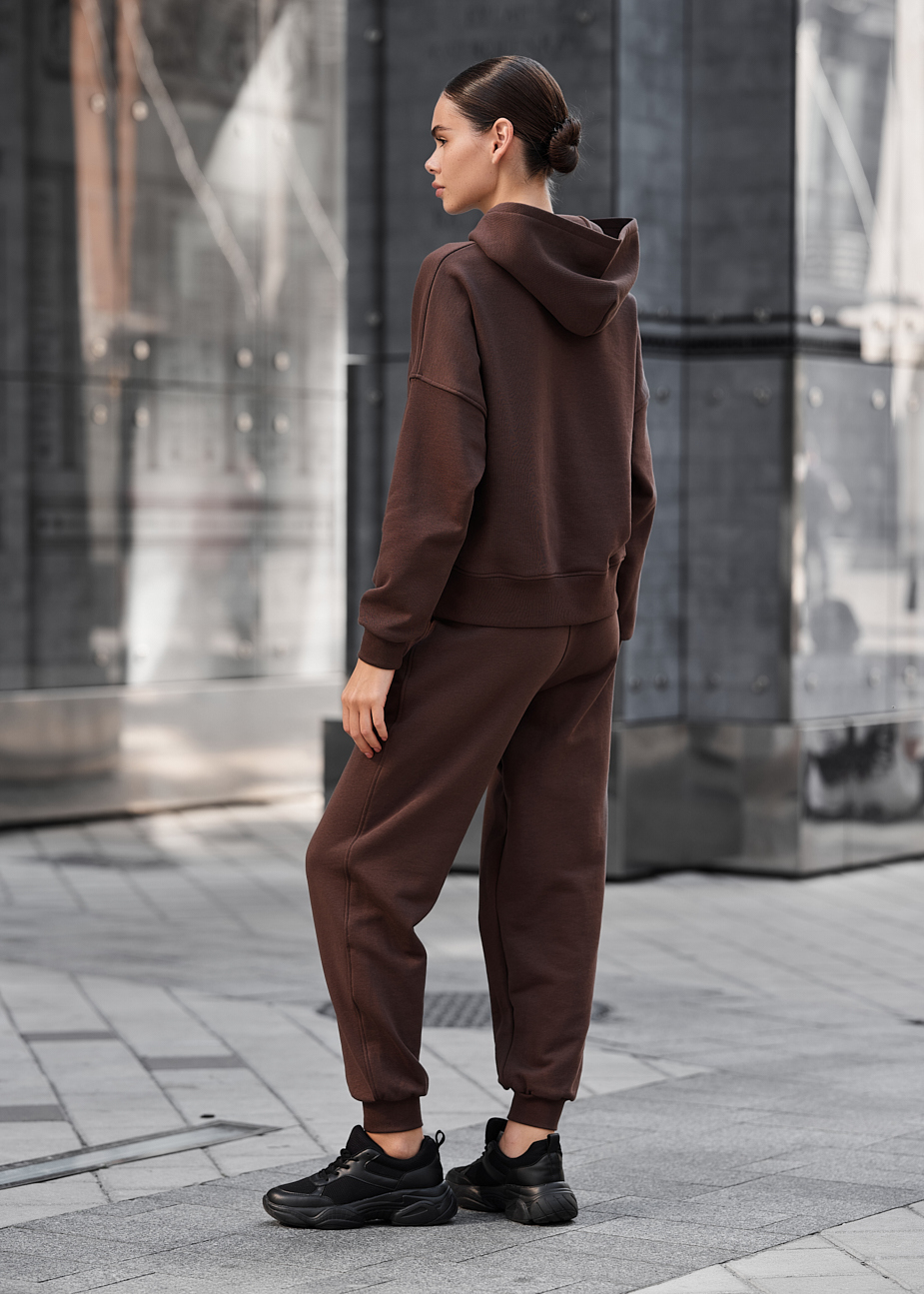 Damski dres Staff sola brown oversize