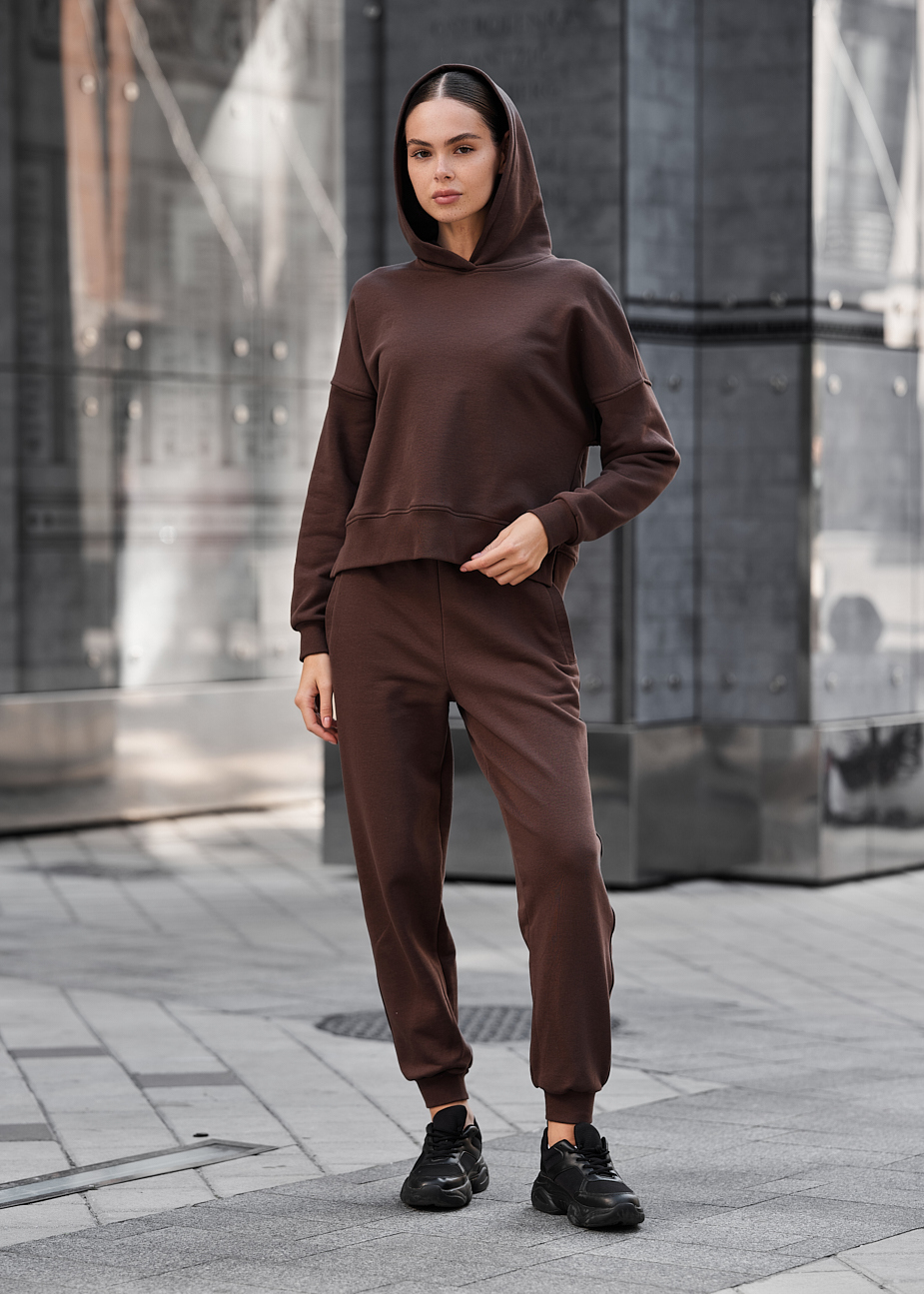 Damski dres Staff sola brown oversize