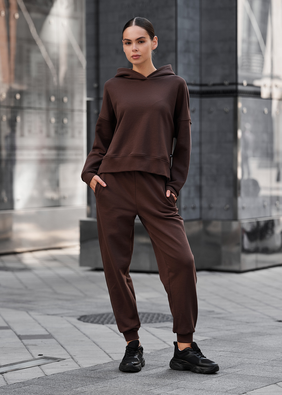 Damski dres Staff sola brown oversize