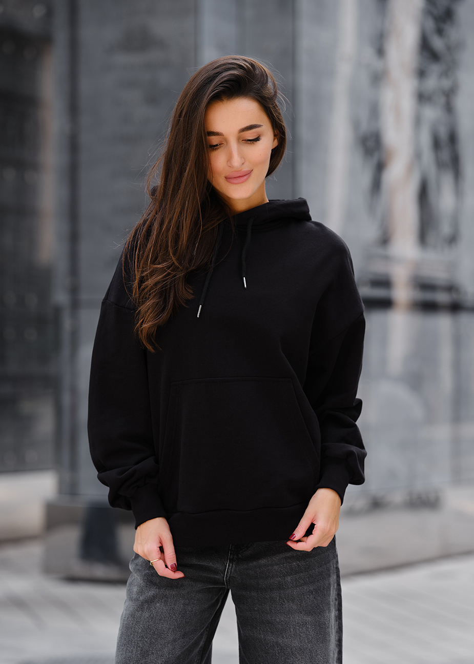 Damska bluza z kapturem Staff amor oversize