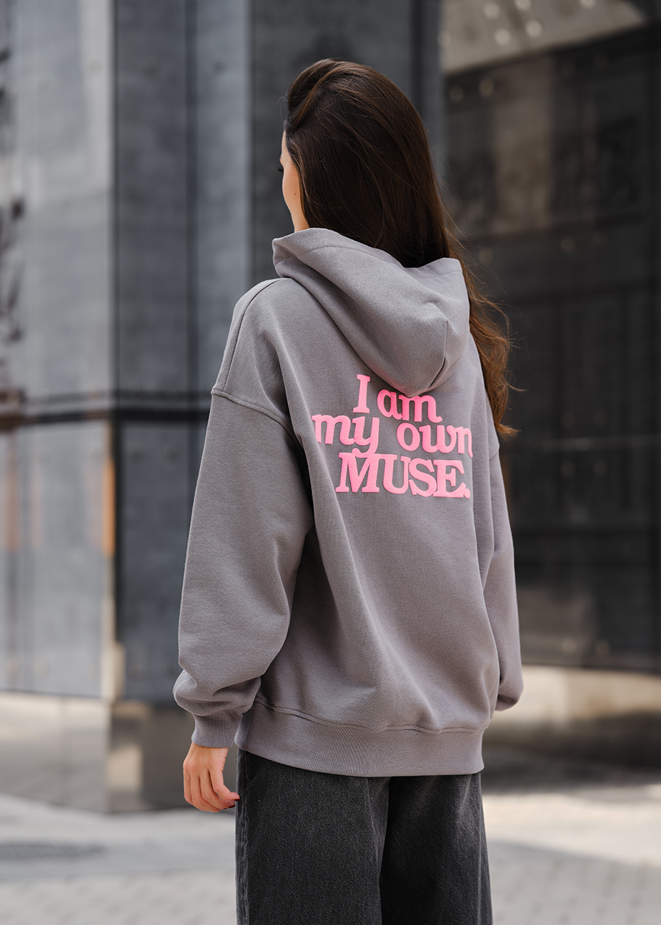 Damska bluza z kapturem Staff re muse oversize