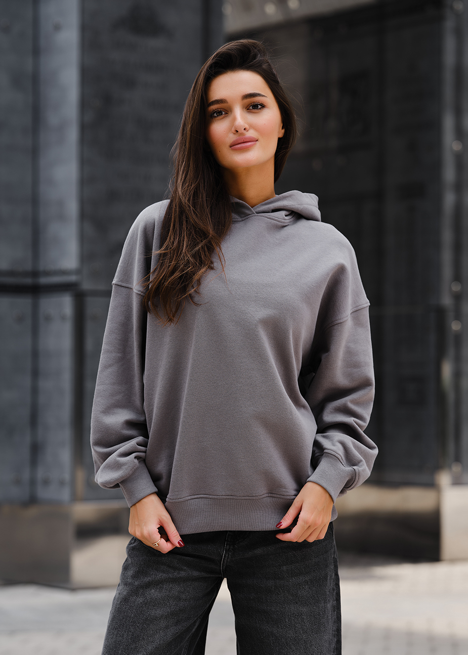 Damska bluza z kapturem Staff re muse oversize