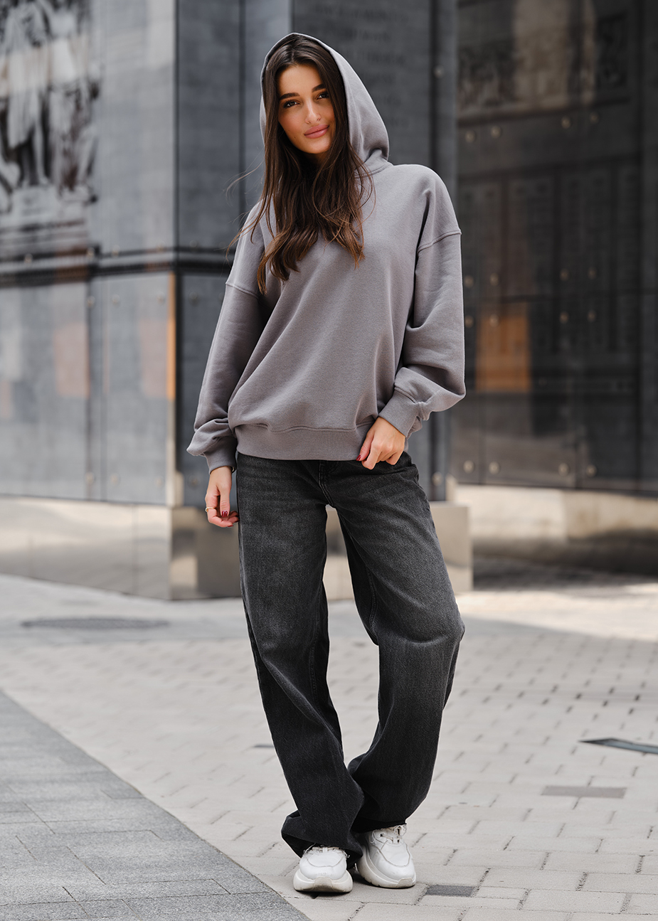 Damska bluza z kapturem Staff re muse oversize