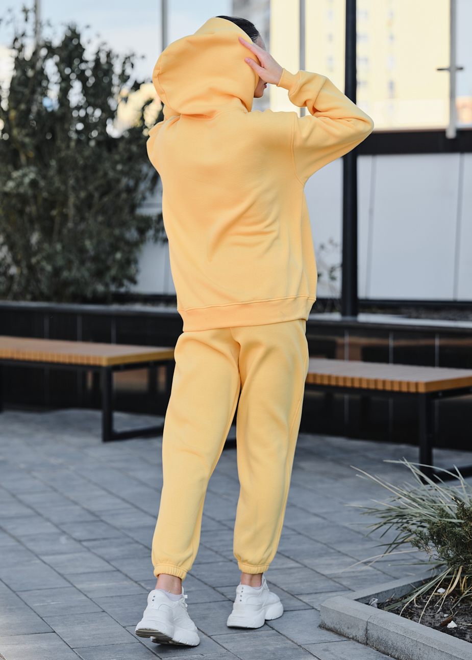 Damski dres  Staff dix yellow fleece oversize