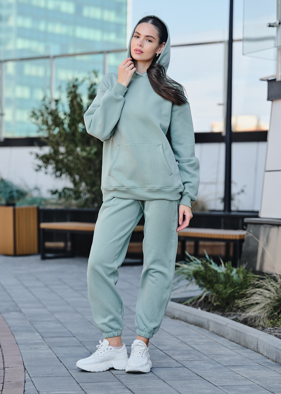 Damski dres Staff dix mint fleece oversize