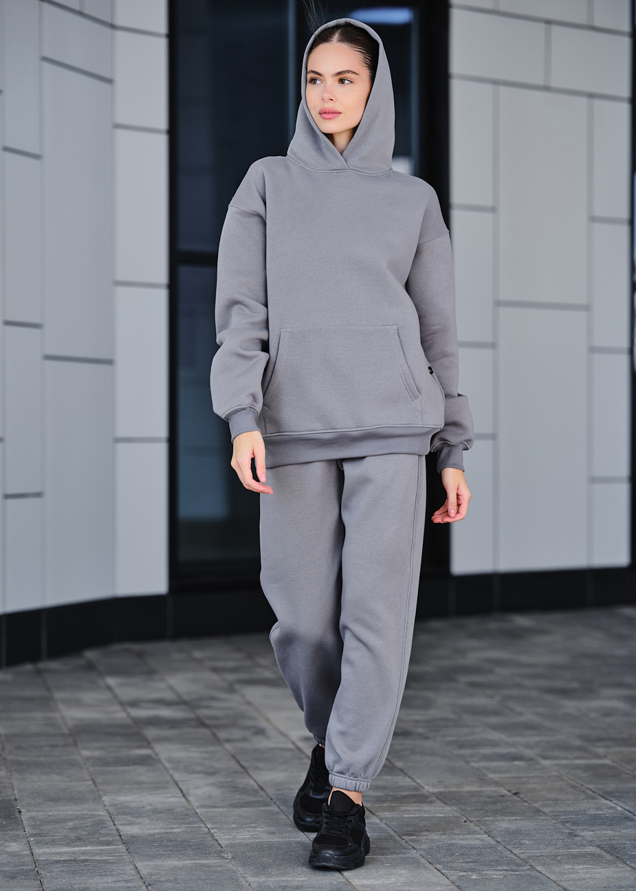 Damski dres Staff dix gray fleece oversize