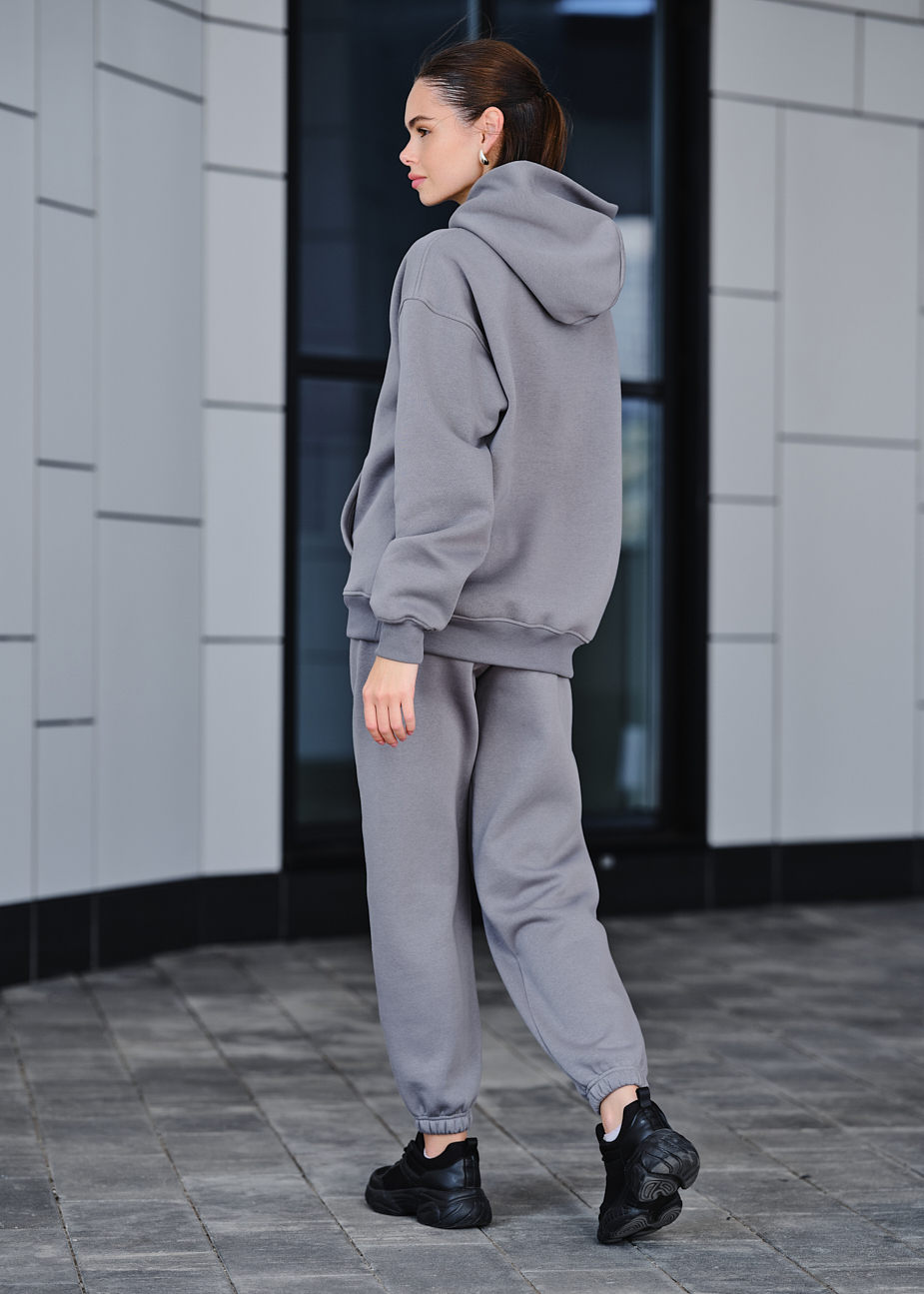 Damski dres Staff dix gray fleece oversize