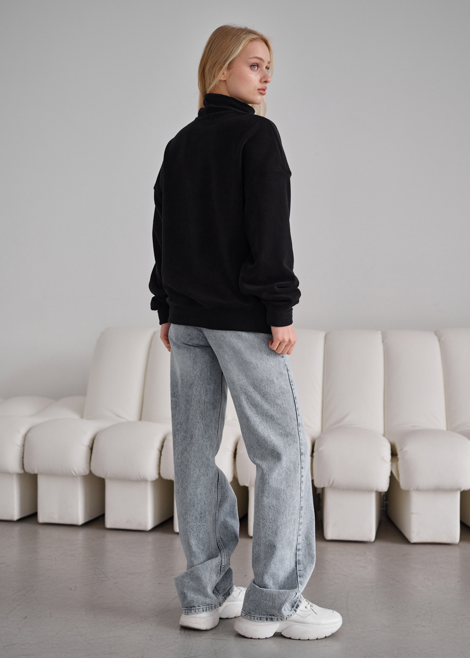 Olimpijka damska Staff di logo oversize fleece