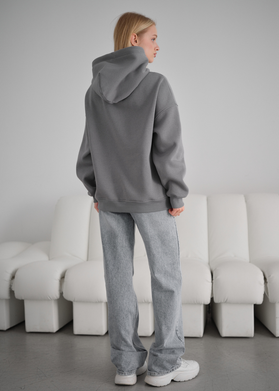 Damska bluza z kapturem Staff tunes oversize fleece
