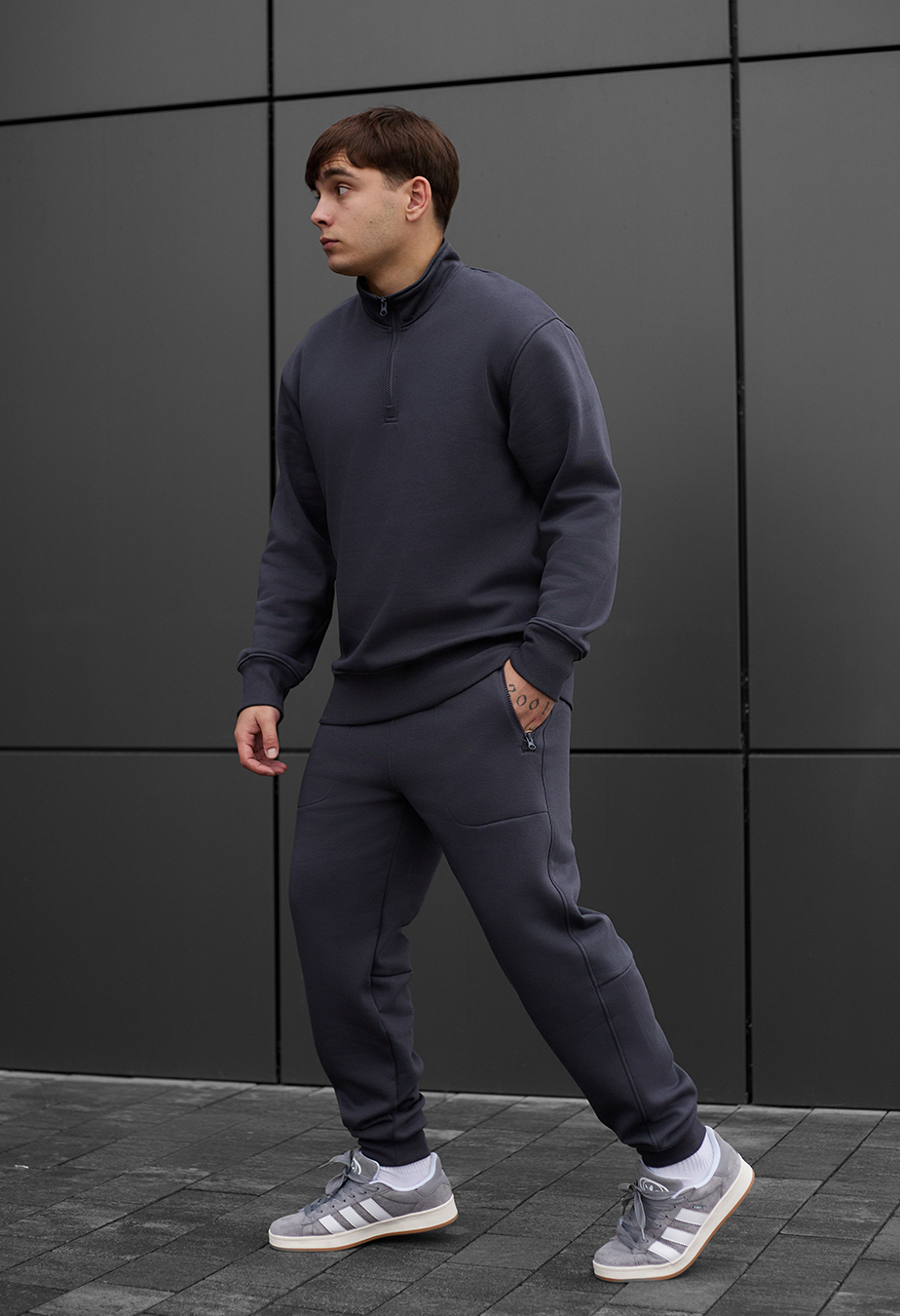 Dres Staff tap gray fleece