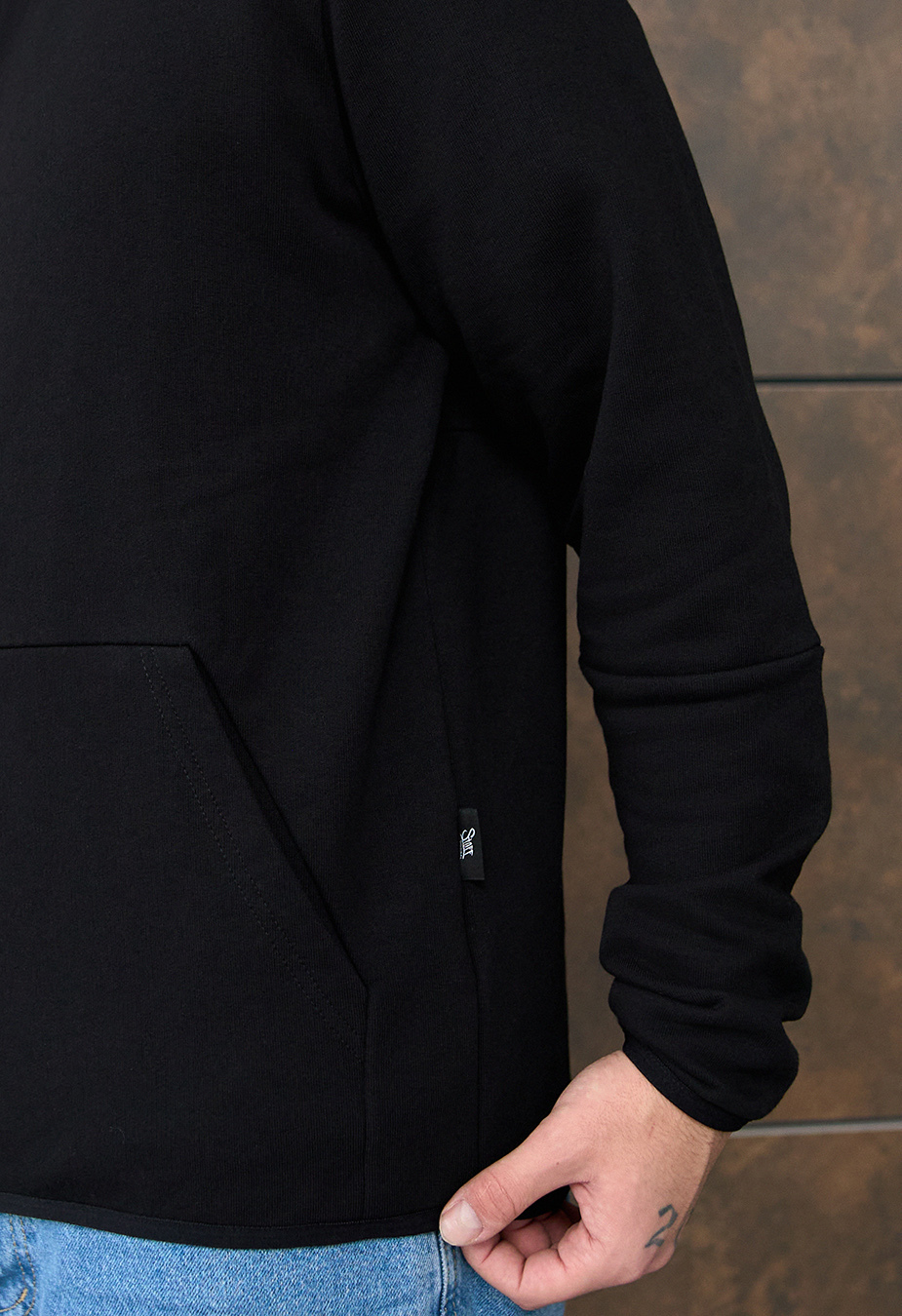 Bluza Staff basic zip black