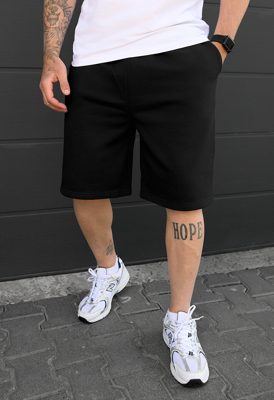 Spodenki Staff nes black