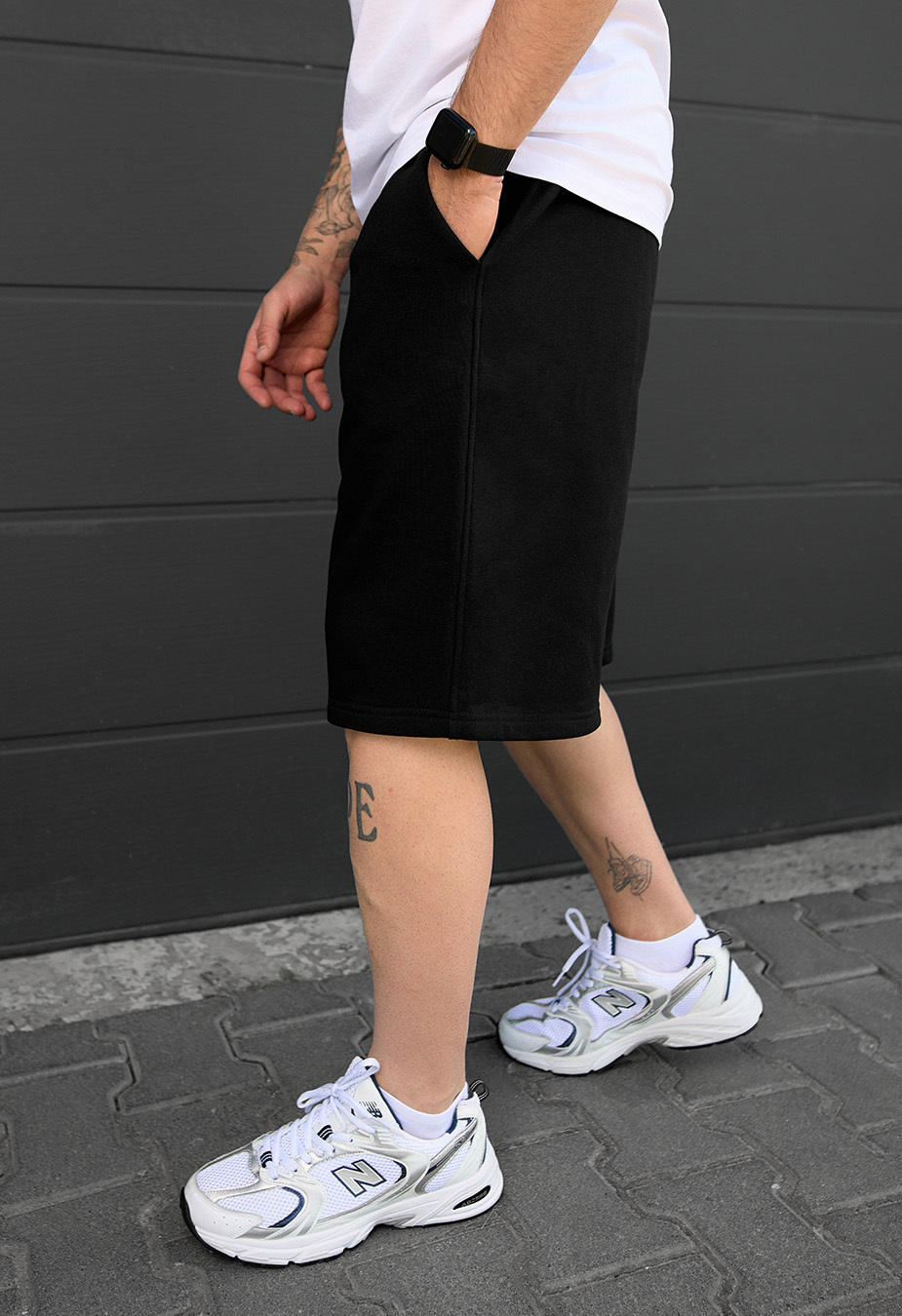 Spodenki Staff nes black
