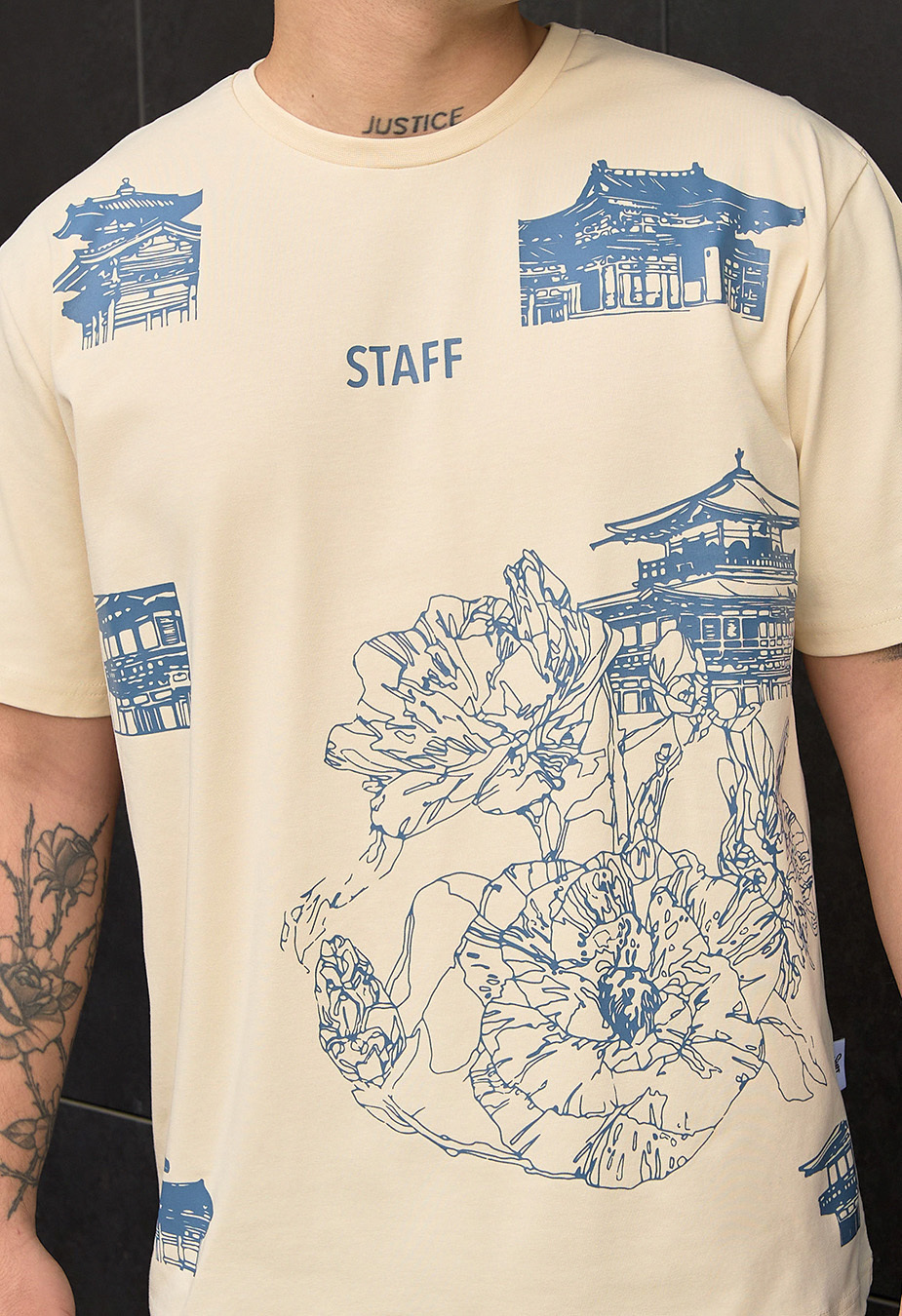 Koszulka Staff logo & jap