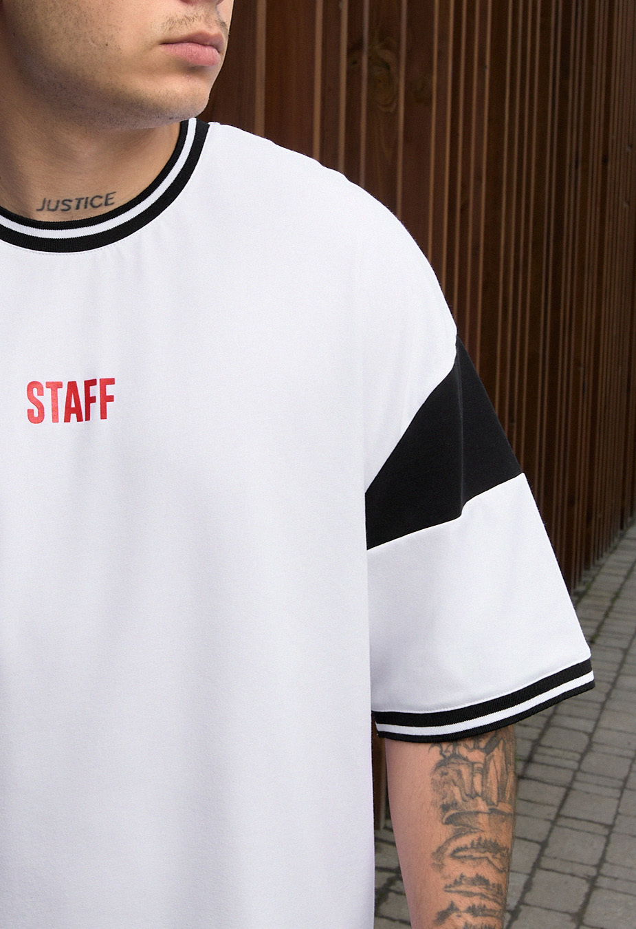 Koszulka Staff de oversize