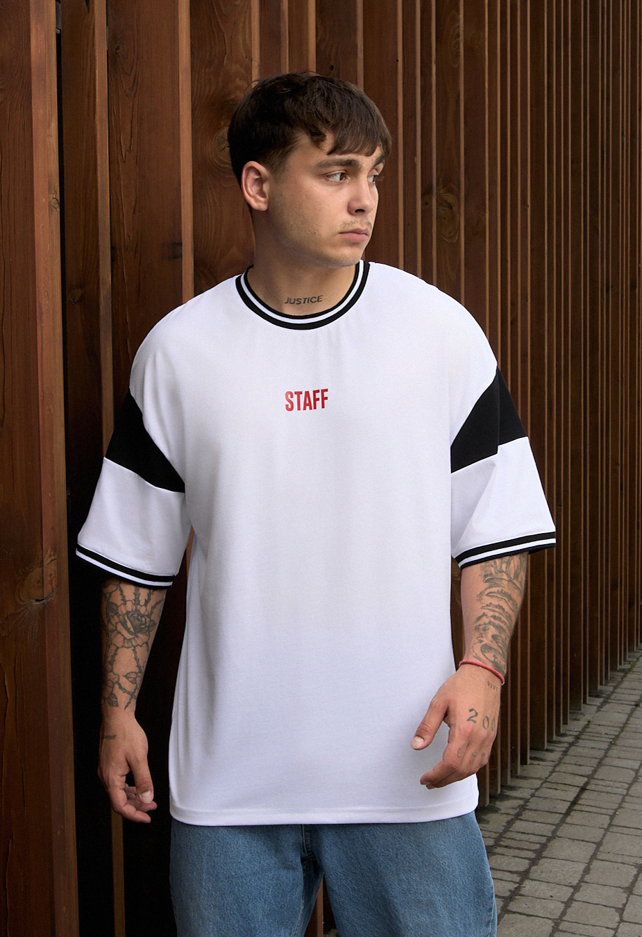 Koszulka Staff de oversize