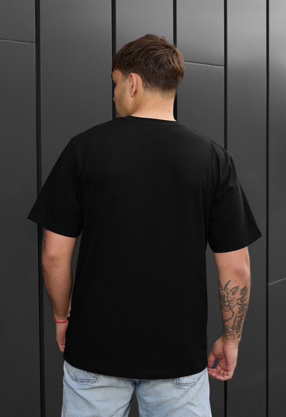 Koszulka Staff black logo reflective