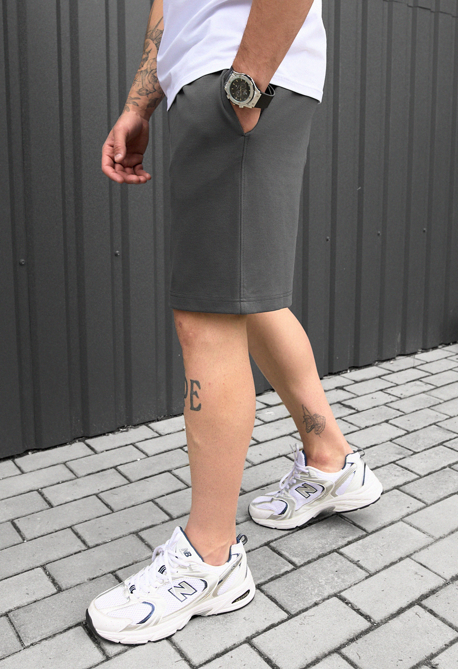 Spodenki Staff dv gray