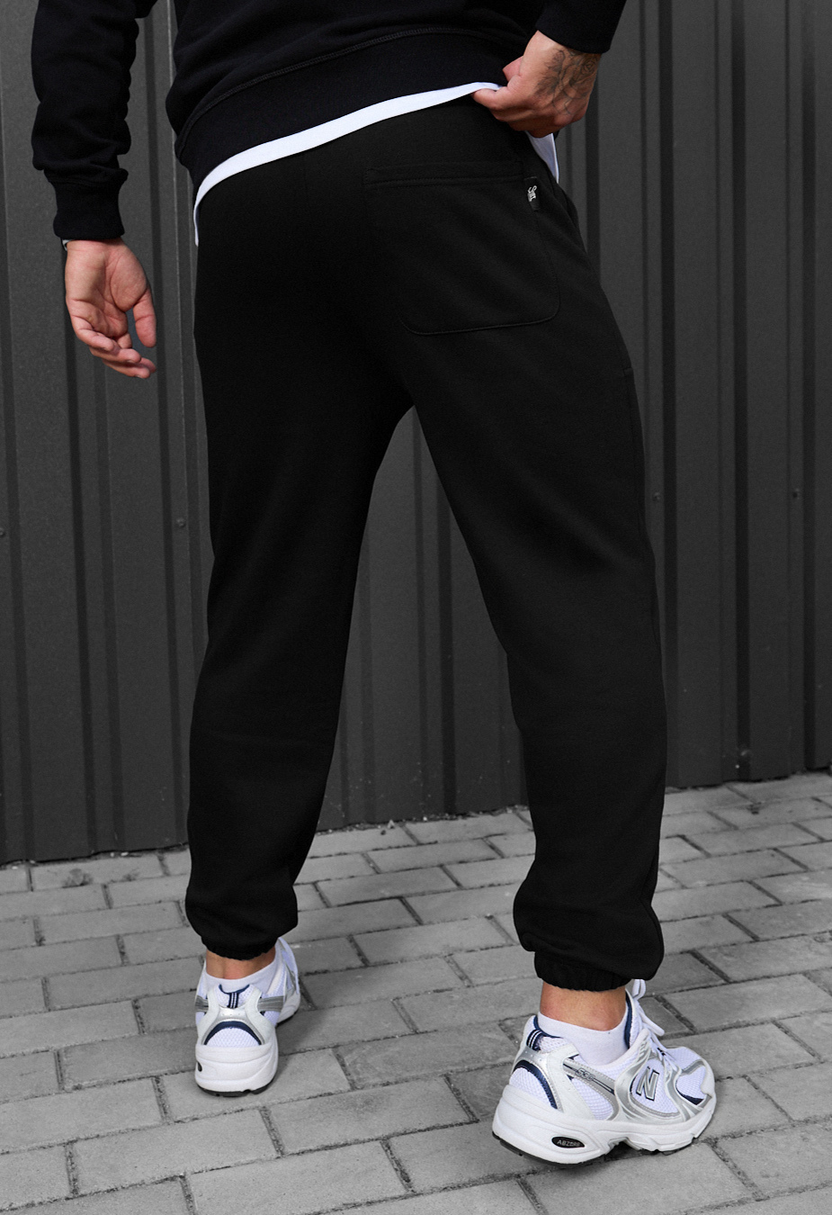 Spodnie dresowe Staff logo black