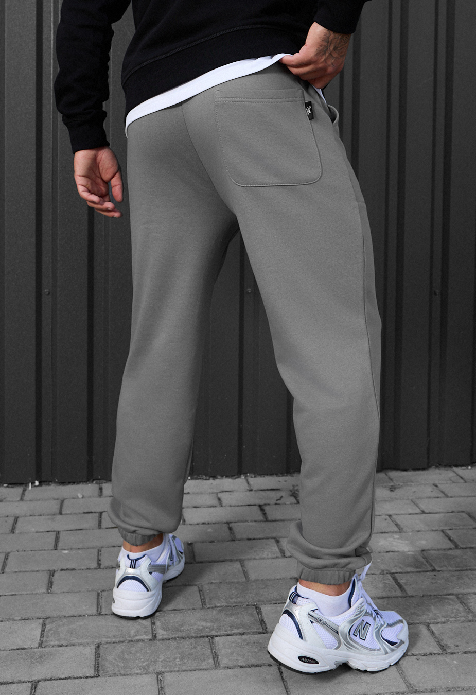 Spodnie dresowe Staff logo gray