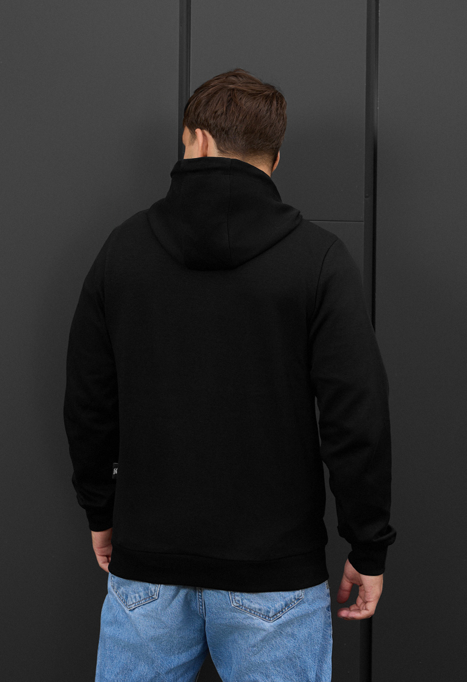 Bluza Staff se black zip
